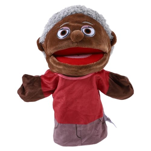 Kisangel Handpuppe Geschichtenerzählen Cartoon Plüsch Handpuppe für Interaktives Fördert Motorische Fähigkeiten und Sprachentwicklung für Erwachsene von Kisangel