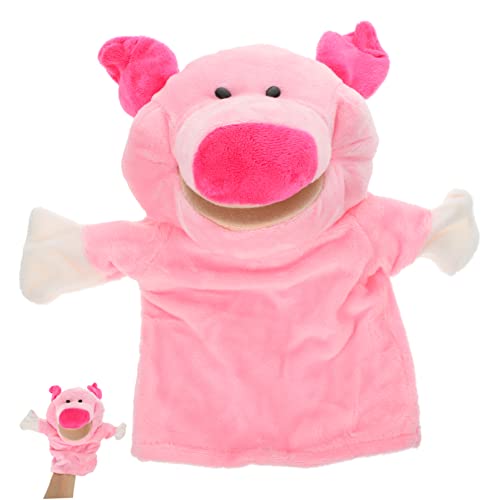 Kisangel Handpuppe Interaktive Tierhandpuppe Für Weiches Puppenspielzeug Für Kreatives Und Eltern Junge Mädchen Interaktion von Kisangel