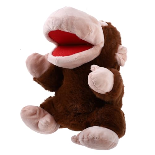 Kisangel Handpuppe Plüschtier mit Beweglichem Mund Interaktive Tierhandpuppe für Geschichtenerzählen und Rollenspiele für Familien und Freundesgeschenke Kisangel Handpuppe Plüschtier mit Beweglichem Mund Interaktive Tierhandpuppe für Geschichtenerzählen und Rollenspiele für Familien und Freundesgeschenke von Kisangel