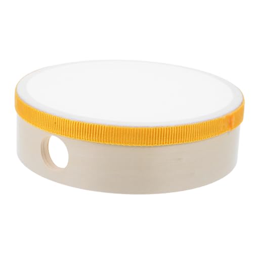 Kisangel Handtrommel für Ergonomisches Holzspielzeug Percussion Instrument Hand Augen Koordination für Musikveranstaltungen und Geburtstagsfeiern Gelb Einfach zu Bedienen Kisangel Handtrommel für Ergonomisches Holzspielzeug Percussion Instrument Hand Augen Koordination für Musikveranstaltungen und Geburtstagsfeiern Gelb Einfach zu Bedienen von Kisangel