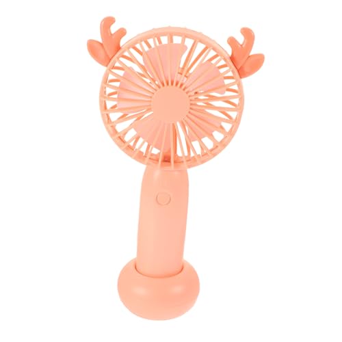 Kisangel Handventilator Klein Tragbar USB Aufladbarer Mini Für Reisen Camping Und Büro Süßes Design von Kisangel