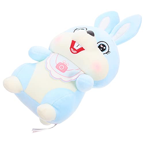 Kisangel Heimdekoration hasenspielzeuge für Hasen Kuscheltier kaninchenspielzeug Cartoon Plüschtier entzückendes Stoffkaninchen dekorativer ausgestopfter Hase PP Baumwolle Blue Kisangel Heimdekoration hasenspielzeuge für Hasen Kuscheltier kaninchenspielzeug Cartoon Plüschtier entzückendes Stoffkaninchen dekorativer ausgestopfter Hase PP Baumwolle Blue von Kisangel