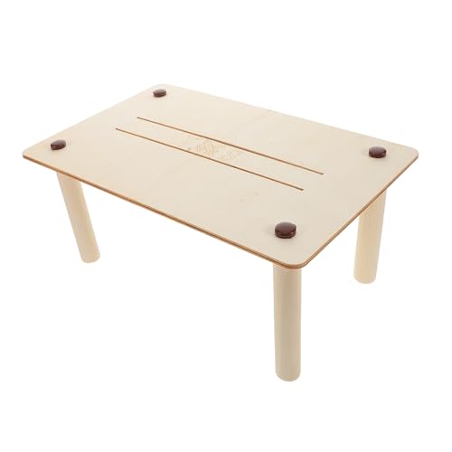 Kisangel Hölzerner Puppen Kampftisch Gaming Schreibtisch Station Hamster Plattform Für Käfig L Tisch Schreibtisch Gaming Kombi Spieltisch Holzplattform Eckschreibtisch Gaming von Kisangel