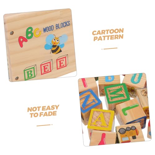 Kisangel Holz Alphabet Blöcke Teilig Montessori Lernspielzeug für Zahlen und Großbuchstaben Sicher Interaktives Stapelspiel Kreativität und Kognitiver Entwicklung Kisangel Holz Alphabet Blöcke Teilig Montessori Lernspielzeug für Zahlen und Großbuchstaben Sicher Interaktives Stapelspiel Kreativität und Kognitiver Entwicklung von Kisangel