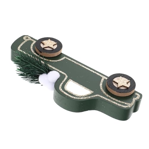 Kisangel Holz Auto Ornament Weihnachtsdekoration Für Desktop Leichtes Anpassbares Figuren Für Fröhliche Festtage Kisangel Holz Auto Ornament Weihnachtsdekoration Für Desktop Leichtes Anpassbares Figuren Für Fröhliche Festtage von Kisangel