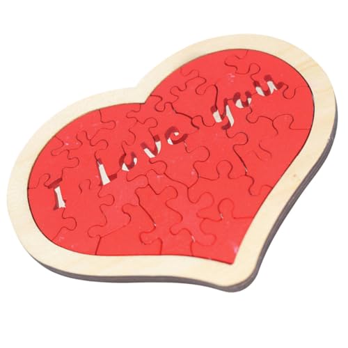 Kisangel Holz Herzpuzzle Pädagogisches Lernspielzeug für Kleinkinder Kreatives DIY Puzzle mit Glatten Kanten Sicheres Valentinstagsgeschenk für Fördert Fantasie und Feinmotorik Kisangel Holz Herzpuzzle Pädagogisches Lernspielzeug für Kleinkinder Kreatives DIY Puzzle mit Glatten Kanten Sicheres Valentinstagsgeschenk für Fördert Fantasie und Feinmotorik von Kisangel