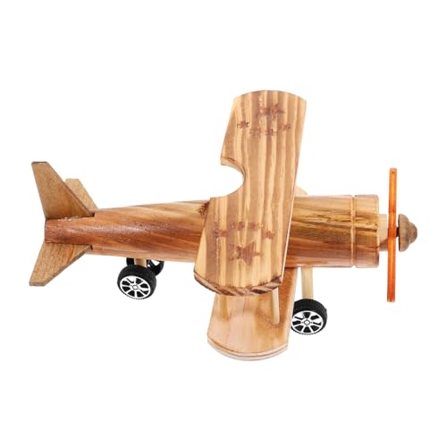 Kisangel Holz Hubschraubermodell Retro Flugzeug Dekoration Vintage Holzspielzeug für Leicht und Stabil oder Sammlerstück Kisangel Holz Hubschraubermodell Retro Flugzeug Dekoration Vintage Holzspielzeug für Leicht und Stabil oder Sammlerstück von Kisangel