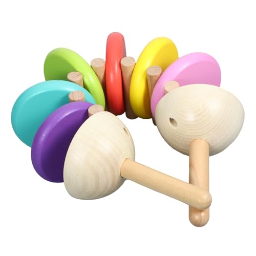 Kisangel Holz Kastagnetten für Musikalische Bildung Handheld Musikinstrument Hand Augen Koordination für Ab Jahr Langlebig und Sicher Kisangel Holz Kastagnetten für Musikalische Bildung Handheld Musikinstrument Hand Augen Koordination für Ab Jahr Langlebig und Sicher von Kisangel