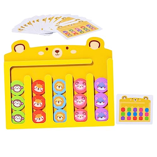 Kisangel Holz Lernspielzeug Tiererkennung Sortierspiel mit Schiebeschienen Bunte Farben Montessori Pädagogisch für Analytische Denkfähigkeit Fördernd Kisangel Holz Lernspielzeug Tiererkennung Sortierspiel mit Schiebeschienen Bunte Farben Montessori Pädagogisch für Analytische Denkfähigkeit Fördernd von Kisangel