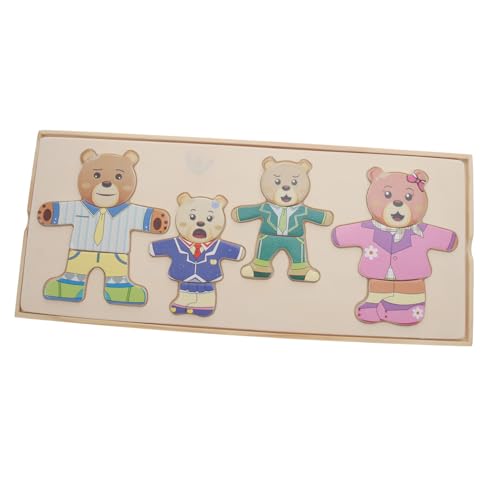 Kisangel Holz Puzzle Bär Tierpuzzle aus Robustem Holz Pädagogisches Puzzle mit Buntem Design Kreativität und Hand Auge Koordination für Jungen und Mädchen Kisangel Holz Puzzle Bär Tierpuzzle aus Robustem Holz Pädagogisches Puzzle mit Buntem Design Kreativität und Hand Auge Koordination für Jungen und Mädchen von Kisangel