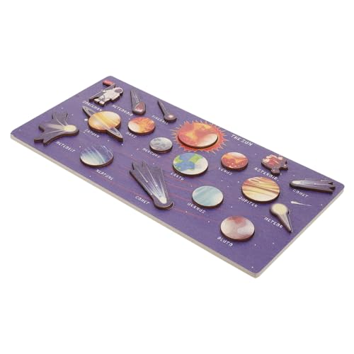 Kisangel Holz Puzzle Sonnensystem Lernspielzeug Planeten Großes Interaktives Zuordnungsspiel Pädagogisches Kognitives Matching Board für Frühe Bildung und Weltraumwissen Kisangel Holz Puzzle Sonnensystem Lernspielzeug Planeten Großes Interaktives Zuordnungsspiel Pädagogisches Kognitives Matching Board für Frühe Bildung und Weltraumwissen von Kisangel