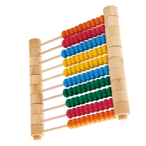 Kisangel Holz Rechenrahmen Lernspielzeug Abnehmbar Langlebig Frühe Mathematik Bildungsbedarf für Schüler Bunt Kisangel Holz Rechenrahmen Lernspielzeug Abnehmbar Langlebig Frühe Mathematik Bildungsbedarf für Schüler Bunt von Kisangel