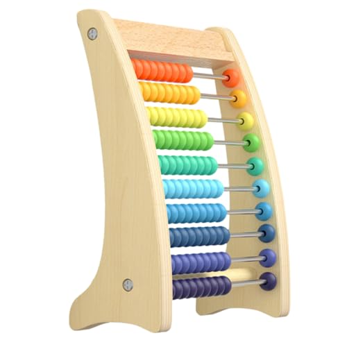 Kisangel Holz Rechenrahmen mit Bunten Perlen Pädagogisches Lernspielzeug für Fördert Logisches Denken Addition und Subtraktion Spielerisch Farbenfrohes Montessori Material für Mathelernen Kisangel Holz Rechenrahmen mit Bunten Perlen Pädagogisches Lernspielzeug für Fördert Logisches Denken Addition und Subtraktion Spielerisch Farbenfrohes Montessori Material für Mathelernen von Kisangel