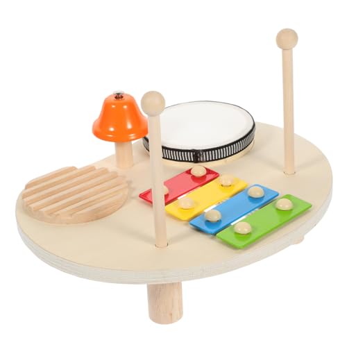 Kisangel Holz Schlagzeug Xylophon Percussion Instrument Ab Jahren Kreatives Musikspielzeug für Musikalische Früherziehung Leichtes Langlebiges Holzspielzeug für Mädchen und Jungen von Kisangel
