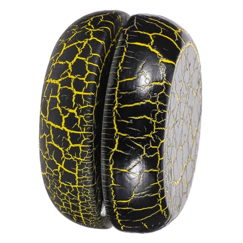 Kisangel Holz Yo yo mit Rissmuster Kleines Lernspielzeug für Motorikförderndes Fingertipp ballspiel Pädagogisches Holzspielzeug Ab Jahren Kreatives Geschenk für Jungen und Mädchen von Kisangel