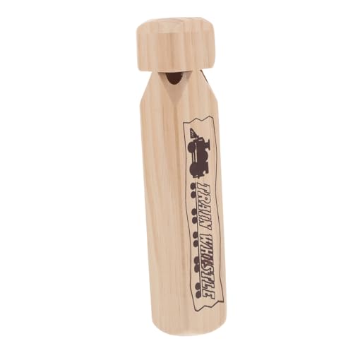 Kisangel Holz Zugpfeife Mehrloch Musikinstrument Pädagogisches für Kreatives Blasinstrument Lustiger Party spaß Jungen Mädchen Musikalisches Lernspielzeug von Kisangel