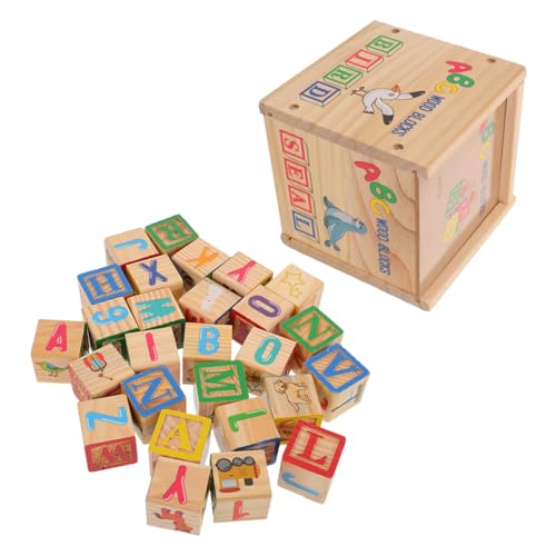 Kisangel Holzbauklötze Alphabet Zahlen Lernspielzeug Montessori Stapelspielzeug für Kleinkinder Vorschule Sicher Pädagogisch Fördernd Kisangel Holzbauklötze Alphabet Zahlen Lernspielzeug Montessori Stapelspielzeug für Kleinkinder Vorschule Sicher Pädagogisch Fördernd von Kisangel