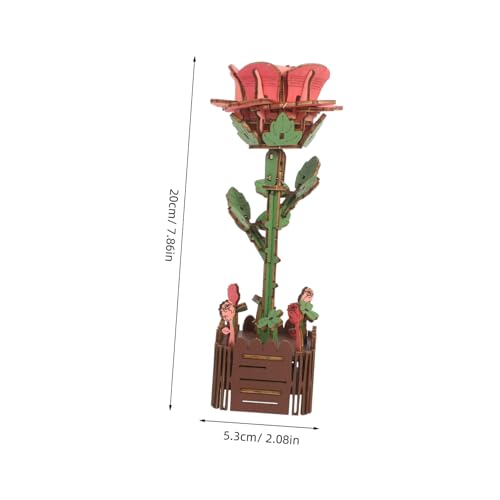 Kisangel Holzblumen Puzzle Bausatz mit Vase Nachhaltiges DIY Blumenbouquet Modell Fördert Räumliche Vorstellungskraft und Entspannung als Stem Wohnkultur Geschenk Kisangel Holzblumen Puzzle Bausatz mit Vase Nachhaltiges DIY Blumenbouquet Modell Fördert Räumliche Vorstellungskraft und Entspannung als Stem Wohnkultur Geschenk von Kisangel