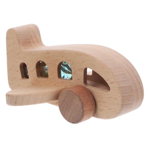 Kisangel Holzflugzeug Für Sicheres Langlebiges Flugzeugmodell Hochwertigem Buchenholz Für Geburtstagsgeschenke Spielmomente von Kisangel