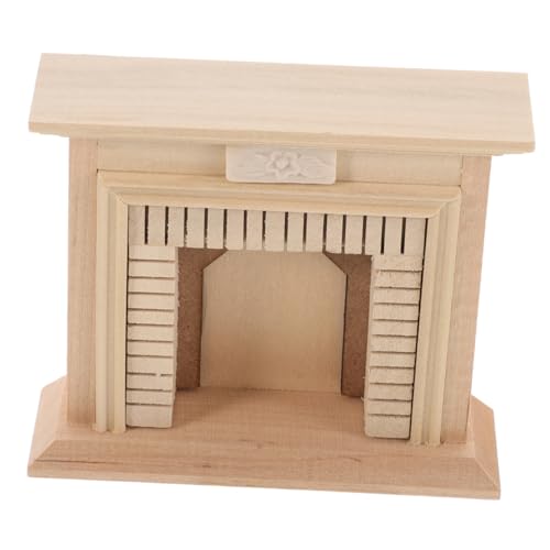 Kisangel Holzkamin Puppenhausmöbel Mini-Hausschmuck Kaminmodell Miniatur Zubehör für Puppenhäuser DIY - Kamin für Minihaus Mini-Kamin Mini -Hausdekoration hölzern Beige Kisangel Holzkamin Puppenhausmöbel Mini-Hausschmuck Kaminmodell Miniatur Zubehör für Puppenhäuser DIY - Kamin für Minihaus Mini-Kamin Mini -Hausdekoration hölzern Beige von Kisangel