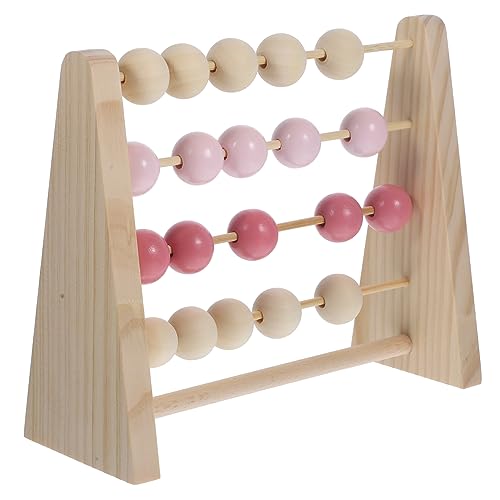 Kisangel Holzperlenspielzeug Abakus Für Abakus Mathe- -abakus- Chinesischer Stil Abakus Berechnen Bildung Mathe- Abakus-Tool Hölzern von Kisangel