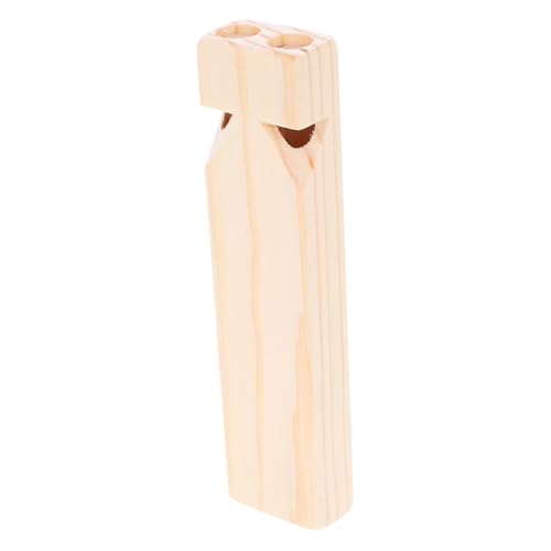 Kisangel Holzpfeife Holzspielzeug Zugpfeife Musikinstrument Lernspielzeug Kreatives Partygeschenk für Mädchen Jungen von Kisangel