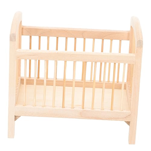 Kisangel Holzpuppe Bett Modell Puppenhaus Zubehör Für Schlafzimmerdekoration Für Puppenliebhaber Vielseitig Einsetzbar Oder Deko Kisangel Holzpuppe Bett Modell Puppenhaus Zubehör Für Schlafzimmerdekoration Für Puppenliebhaber Vielseitig Einsetzbar Oder Deko von Kisangel