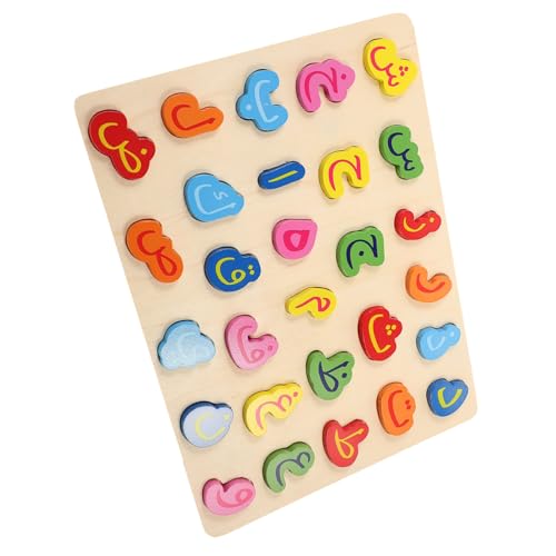 Kisangel Holzpuzzle Arabisches Alphabet und Zahlen Langlebiges Montessori Lernspielzeug aus Holz Pädagogisches Steckspiel für Kleinkinder und Vorschulkinder Fördert Logisches und Kognitive Kisangel Holzpuzzle Arabisches Alphabet und Zahlen Langlebiges Montessori Lernspielzeug aus Holz Pädagogisches Steckspiel für Kleinkinder und Vorschulkinder Fördert Logisches und Kognitive von Kisangel
