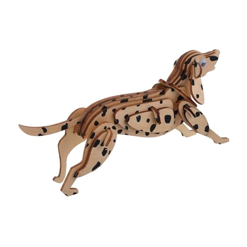 Kisangel Holzpuzzle Dalmatiner Hund Modell DIY Tierfigur aus Langlebigem Holz Präzise Gefertigt als Einzigartiges Puzzle und Dekoratives Tischobjekt für Familienzeit und Heimdekoration Kisangel Holzpuzzle Dalmatiner Hund Modell DIY Tierfigur aus Langlebigem Holz Präzise Gefertigt als Einzigartiges Puzzle und Dekoratives Tischobjekt für Familienzeit und Heimdekoration von Kisangel