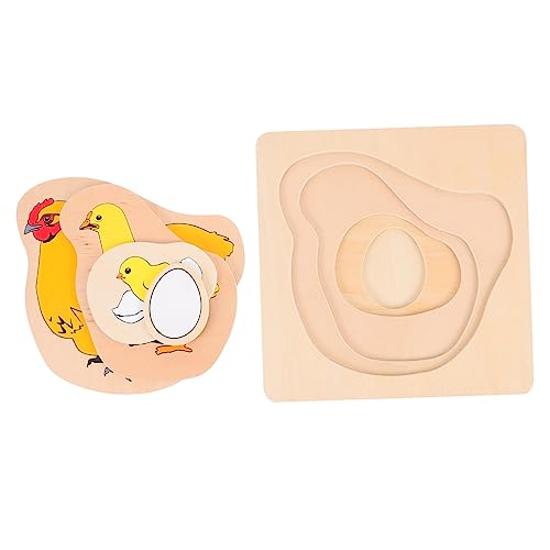 Kisangel Holzpuzzle Mehrschichtiges Cartoon Puzzle Holzspielzeug Lernspielzeug für Vorstellungskraft und Feinmotorik Geeignet als für Jungen und Mädchen Kisangel Holzpuzzle Mehrschichtiges Cartoon Puzzle Holzspielzeug Lernspielzeug für Vorstellungskraft und Feinmotorik Geeignet als für Jungen und Mädchen von Kisangel