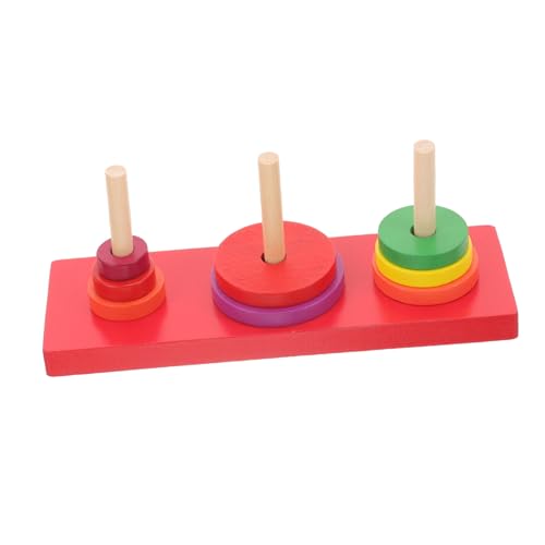 Kisangel Holzpuzzle Stapelturm für Bunte Ringe Pädagogisches Kreativität und Koordination für Frühe Lernphasen und Spielvergnügen Kisangel Holzpuzzle Stapelturm für Bunte Ringe Pädagogisches Kreativität und Koordination für Frühe Lernphasen und Spielvergnügen von Kisangel