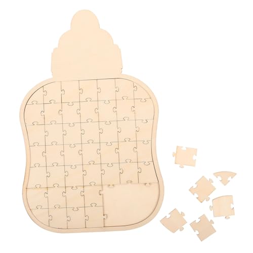 Kisangel Holzpuzzle für Leere Holzflaschen Puzzlestücke DIY Malsets für Kreative Aktivitäten Pädagogisches Motorischen und Kognitiven Fähigkeiten Kisangel Holzpuzzle für Leere Holzflaschen Puzzlestücke DIY Malsets für Kreative Aktivitäten Pädagogisches Motorischen und Kognitiven Fähigkeiten von Kisangel
