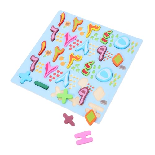 Kisangel Holzpuzzle für Montessori Lernspielzeug zur Buchstaben und Zahlen Erkennung Fördert Frühe und Formwahrnehmung für Zuhause Kindergarten oder Schule Kisangel Holzpuzzle für Montessori Lernspielzeug zur Buchstaben und Zahlen Erkennung Fördert Frühe und Formwahrnehmung für Zuhause Kindergarten oder Schule von Kisangel