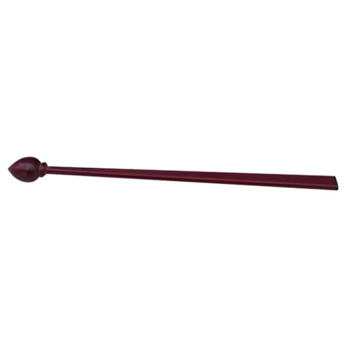 Kisangel Holzschlägel für Musikinstrumente Rhythmischer Tempelstock Mallet für Holzfisch und Religiöse Zeremonien Tragbar Langlebig Antikes Design für Tempel und Zuhause von Kisangel