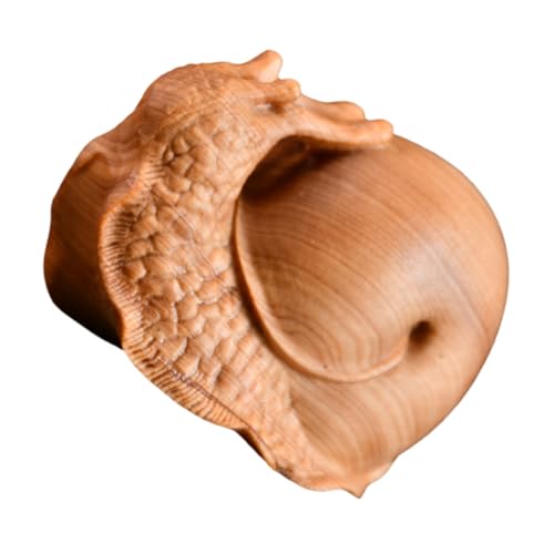 Kisangel Holzschnecken Figur Laufende Schnecke Statue Tierdekoration Handgeschnitzte Holzgarten Statue Wohnkultur Für Büroschreibtisch Desktop Wohnzimmer Schlafzimmer Bücherregal Kisangel Holzschnecken Figur Laufende Schnecke Statue Tierdekoration Handgeschnitzte Holzgarten Statue Wohnkultur Für Büroschreibtisch Desktop Wohnzimmer Schlafzimmer Bücherregal von Kisangel