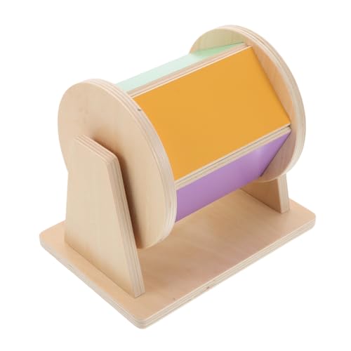 Kisangel Holzspieldrum für Kleinkinder Montessori Inspiriertes Farbenlernspielzeug zur Kognitiver und Motorischer Fähigkeiten Tragbares Holzspielzeug für Junge Mädchen Kisangel Holzspieldrum für Kleinkinder Montessori Inspiriertes Farbenlernspielzeug zur Kognitiver und Motorischer Fähigkeiten Tragbares Holzspielzeug für Junge Mädchen von Kisangel