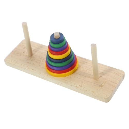 Kisangel Holzspielzeug Intelligentes Puzzle Holz Hanoi Turm für Erwachsene und Ab Jahren Kreatives Gehirnspiel Kreativität und Vorstellungskraft DIY Partygadget Kisangel Holzspielzeug Intelligentes Puzzle Holz Hanoi Turm für Erwachsene und Ab Jahren Kreatives Gehirnspiel Kreativität und Vorstellungskraft DIY Partygadget von Kisangel