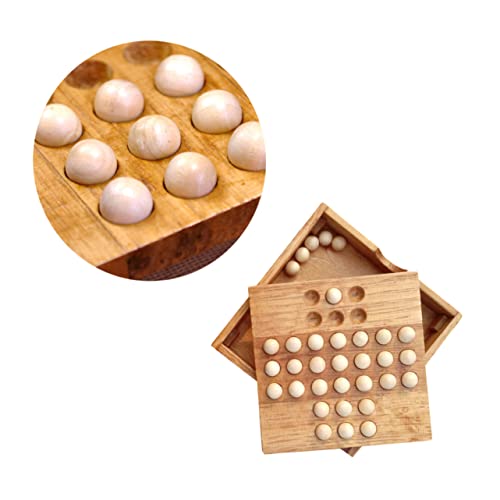 Kisangel Holzspielzeug Klassisches Schachspiel für Erwachsene Familien und Fördert Intelligenz Logisches und Geduld Sicheres Material für Geduldsspiele und Denkspiele Kisangel Holzspielzeug Klassisches Schachspiel für Erwachsene Familien und Fördert Intelligenz Logisches und Geduld Sicheres Material für Geduldsspiele und Denkspiele von Kisangel
