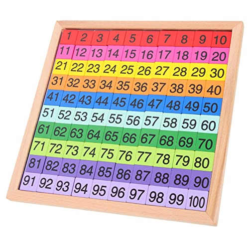 Kisangel Holzspielzeug Mathe Zug Lernspielzeug aus Buchenholz Zahlenbrett Montessori Pädagogisches Interaktives Zählspielzeug für Logischen Denkens und Eltern Junge Mädchen Spiel von Kisangel
