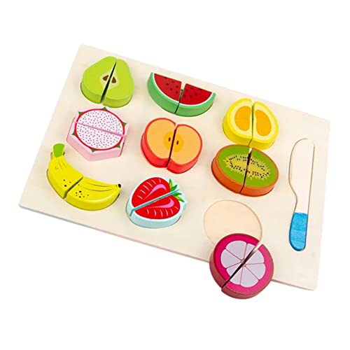Kisangel Holzspielzeug Obst Schneideset Kinderküche Rollenspiel Pädagogisches Küchenspielzeug für Mädchen Sicheres Leichtes Pretend Play zur Feinmotorik und Eltern Junge Mädchen Kisangel Holzspielzeug Obst Schneideset Kinderküche Rollenspiel Pädagogisches Küchenspielzeug für Mädchen Sicheres Leichtes Pretend Play zur Feinmotorik und Eltern Junge Mädchen von Kisangel