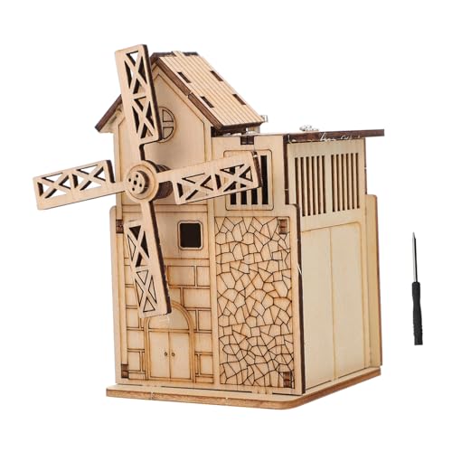 Kisangel Holzspielzeug Puzzle Windmühle Musikspielzeug für Langlebiges Lernspielzeug Feinmotorik und Hand Auge Koordination Schrauben und Schraubendreher Pädagogisches Geburtstagsgeschenk Kisangel Holzspielzeug Puzzle Windmühle Musikspielzeug für Langlebiges Lernspielzeug Feinmotorik und Hand Auge Koordination Schrauben und Schraubendreher Pädagogisches Geburtstagsgeschenk von Kisangel