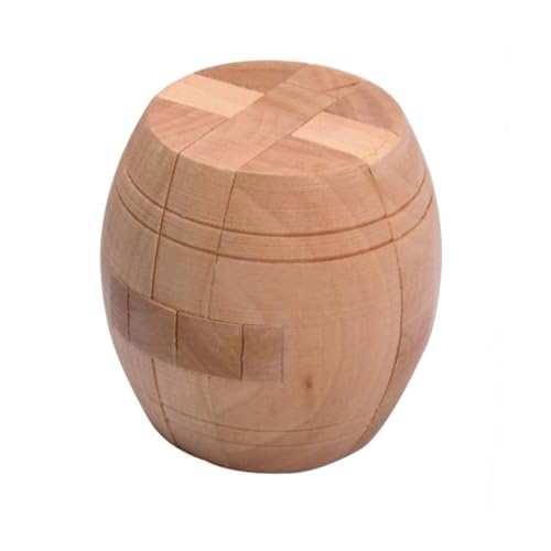 Kisangel Holzspielzeug aus Holzfassschloss Holzwürfel intelligenter Würfel Denksportwürfel Denksportaufgaben Hölzern Kisangel Holzspielzeug aus Holzfassschloss Holzwürfel intelligenter Würfel Denksportwürfel Denksportaufgaben Hölzern von Kisangel