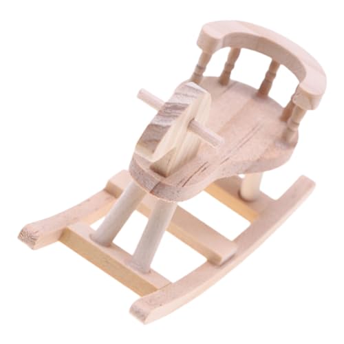 Kisangel Holzstuhl Für Puppenhaus Vielseitiges Mini Möbelstück Aus Holz Für Schlafzimmer Und Esszimmer Charmante Dekoration Für Mini Hauslayouts Langlebig Und Praktisch von Kisangel