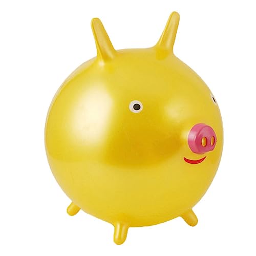 Kisangel Hüpfball Robuster Cartoon Ball Für Outdoor Für Balance Und Koordination Farblich Zufällig Für Kleinkinder von Kisangel