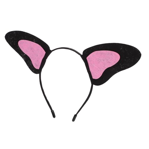 Kisangel Hundeohren Stirnband Elastisch Tierohren Haarreif für Damen Cosplay Kostüm Party Foto Requisiten Charmant und Flexibel Für Bühne Geburtstag Feiertage Geschenk von Kisangel