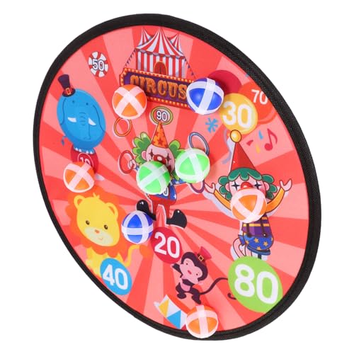 Kisangel Indoor Spielset Klettballspiel mit Zirkus Fördert Hand Auge Koordination Tragbar für Drinnen und Draußen Party und Geburtstagsgeschenk für Jungen und Mädchen von Kisangel