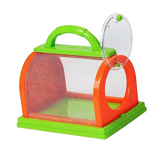 Kisangel Insektenbeobachtungsbox Für Outdoor Entdeckerspielzeug Mit Insektenfänger Lupe Und Wissenskarten Für Kleine von Kisangel