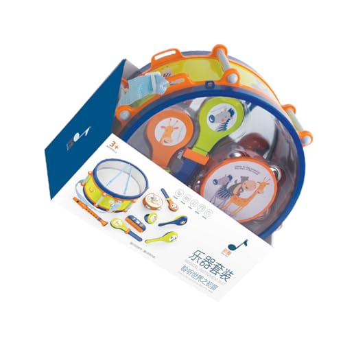 Kisangel Jazz-Drum- Bildungsspielzeug Schlaginstrument Musikalisches Bausatz von Kisangel