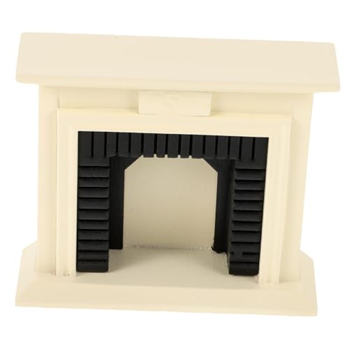 Kisangel Kamin Im Puppenhaus Miniatur-puppenhauszubehör Miniatur Lagerfeuer Mini-puppenhausmöbel Zubehör Für Puppenhäuser Mini-Kamin Mini-puppenhauszubehör Miniaturmöbel Holz von Kisangel