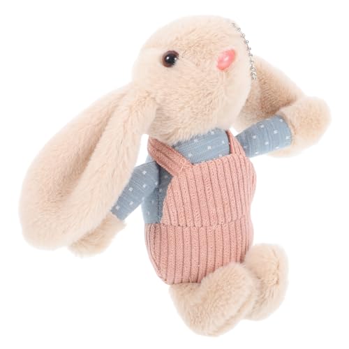 Kisangel Niedlicher Plüsch-schlüsselanhänger – Hasenspielzeug Mit Ohren Entzückender Kawaii- Für Jungen Und Mädchen Weich Und Sanft Babymädchen von Kisangel